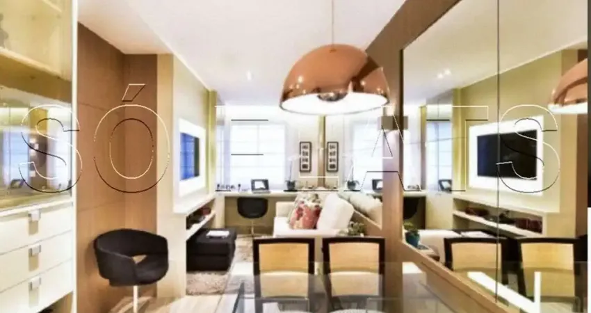 Flat adagio moema disponível para venda com 37m², 1 dormitório e 1 vaga de garagem