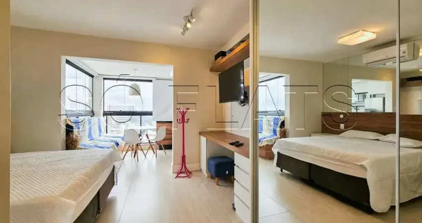 Residencial you jardim paulista, studio com 28m², 1 dormitório e 1 vaga, disponível para locação.