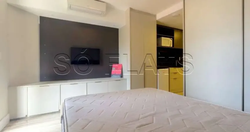 Apto no notting hill studio contendo 34m², 1 dormitório e 1 vaga de garagem disponível para locação