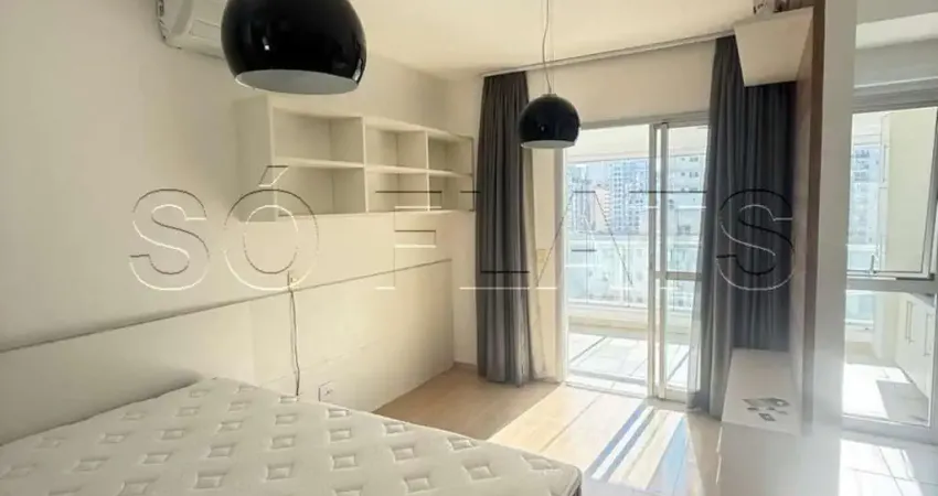 Studio no wish moema, disponível para locação com 38m², 01 dorm e 01 vaga de garagem