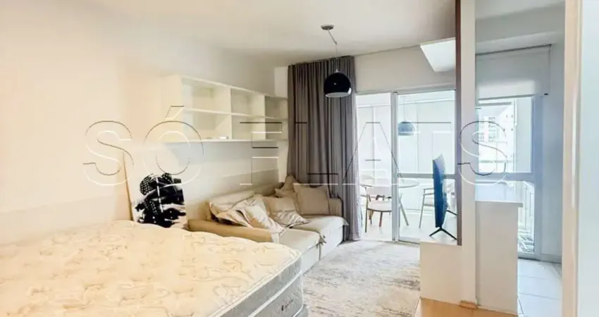 Studio no wish moema, disponível para locação com 38m², 01 dorm e 01 vaga de garagem