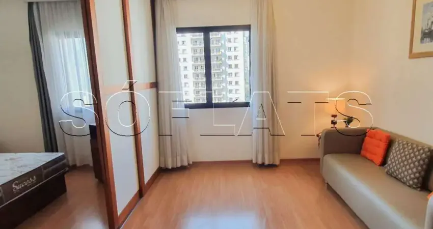 Flat nos jardins, próximo a av. 9 de julho, para locação imediata, sem burocracia. sem fiador.