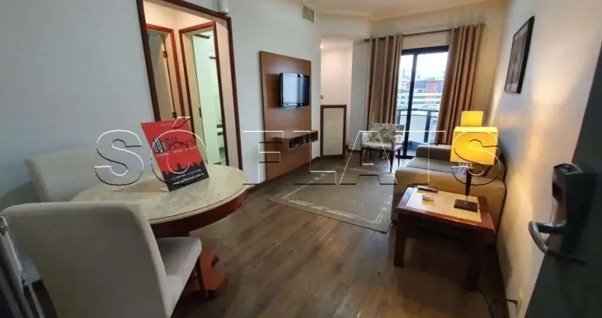 Flat com 1x dormitório 48m² na rua do shopping center 3. ao lado da av. paulista.