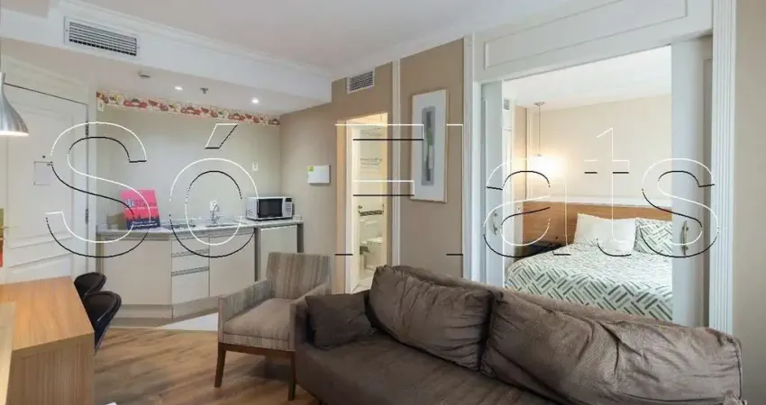 Apto the universe próximo a av. paulista para locação com 33m² e 1 dormitório.