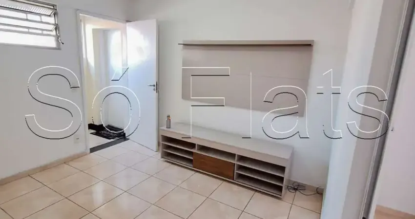 Residencial princesa leopoldina, apto disponível para locação contendo 40m² e 01 dormitório.