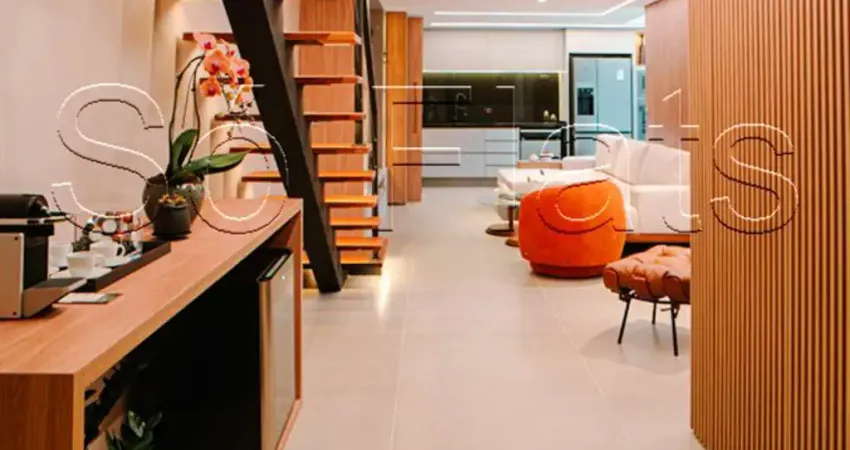 Residencial hit itaim, apartamento duplex disponível para locação, com 160m² e 3 dormitórios.