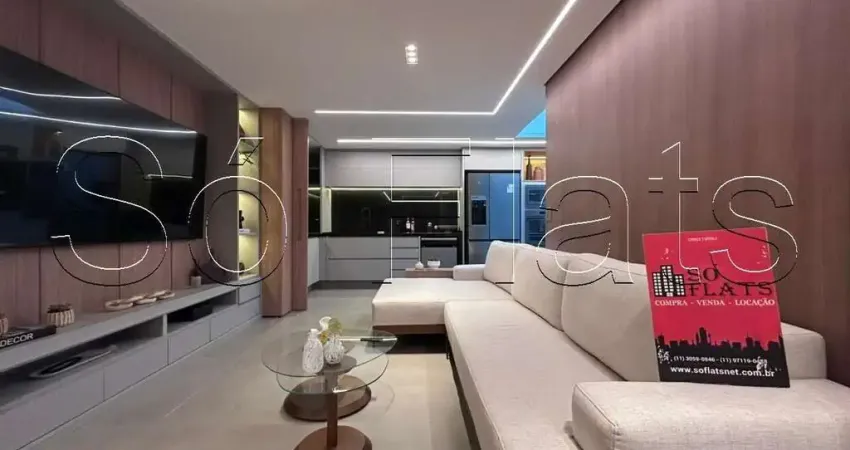 Residencial hit itaim, apartamento duplex disponível para locação, com 160m² e 3 dormitórios.