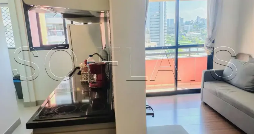 Mercure sp berrini, flat disponível para locação contendo 54m², 02 dormitórios e 02 vagas.