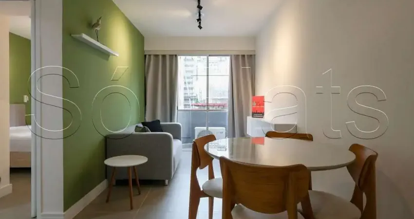 Residencial saint george, apto disponível para locação contendo 50m², 01 dormitório e 01 vaga.