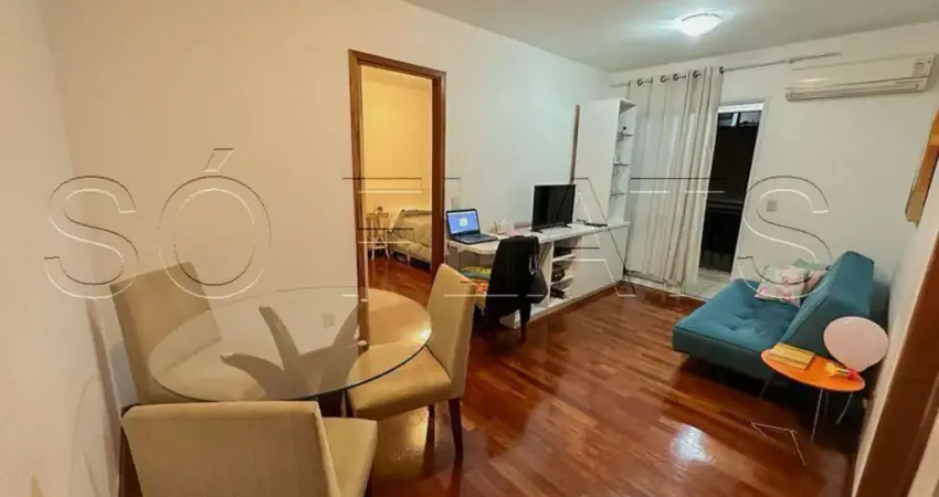 Residencial  new life higienópolis, apto disponível para locação com 44m², 01 dorm e 01 vaga