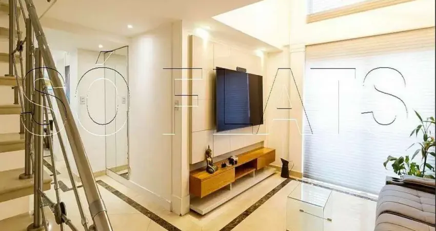 International duplex, apartamento disponível para locação com 120m², 2 dormitórios e 3 vagas