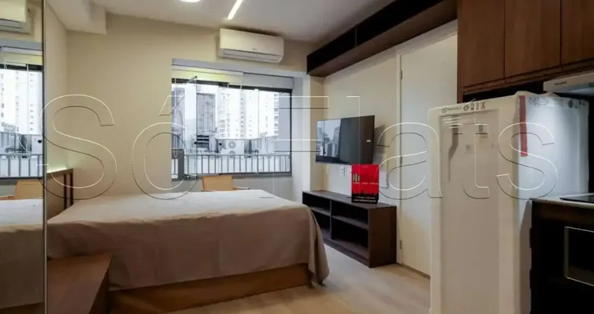 Today faria lima, flat disponível para locação contendo 25m² e 01 dormitório.