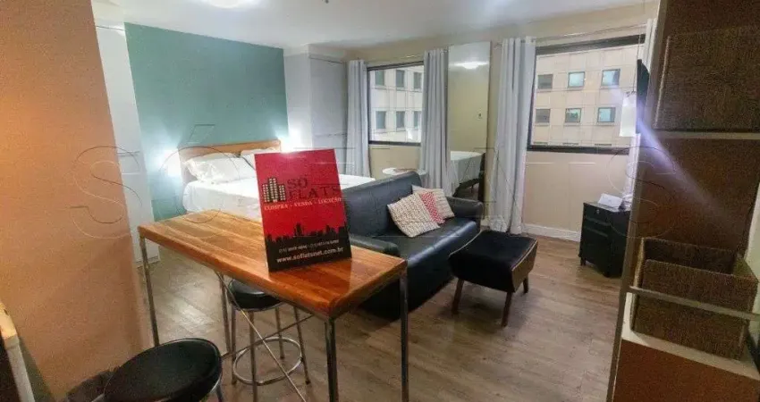 Flat em moema, na av. ibirapuera próximo do shopping ibirapuera para locação imediata sem fiador