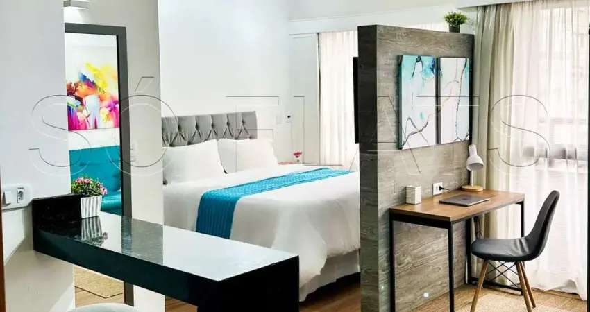 Quality paulista, disponível para venda com 29m², 1 dormitório e 1 vaga