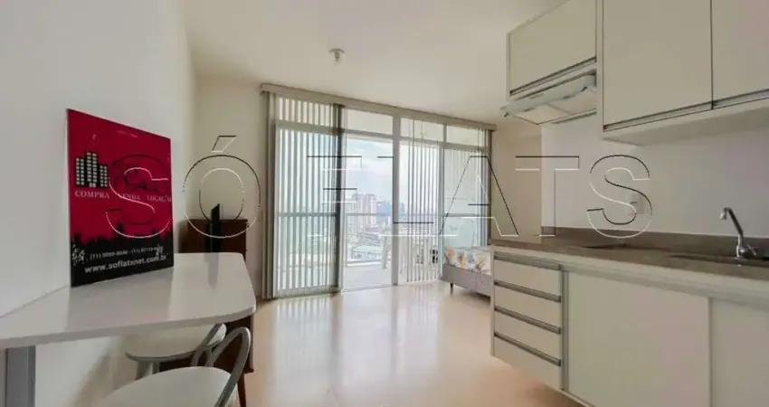 Residencial viz ponte estaiada, flat disponível para locação com 35m², 1 dormitório e 1 vaga.