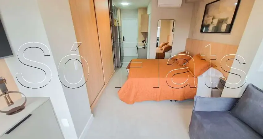 Studio now butantã, apto disponível para locação contendo 25m² e 01 dormitório.