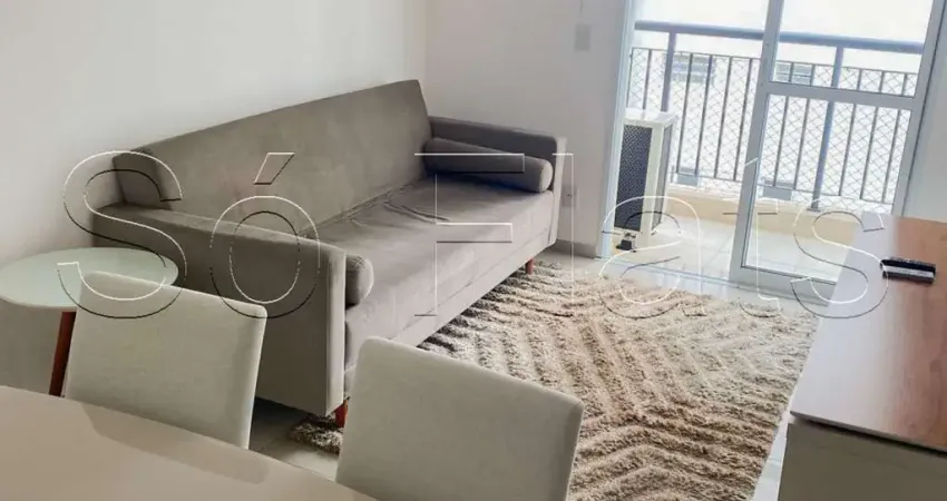 Residencial new life higienópolis, apto disponível para locação com 44m², 01 dorm e 01 vaga