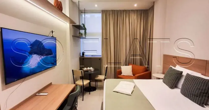 Studio ibira you moema, apto disponível para venda com 27m² e 1 dormitório