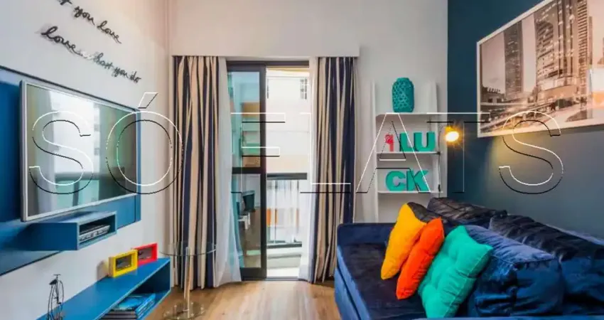 Flat the town disponível para venda com 31m², 01 dorm e 01 vaga de garagem