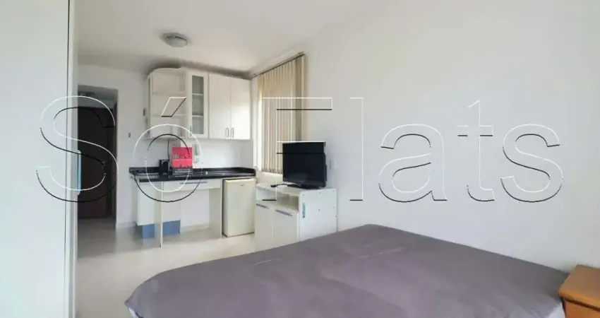 Flat new studio disponível para venda com 32m², 01 dormitório e 01 vaga de garagem