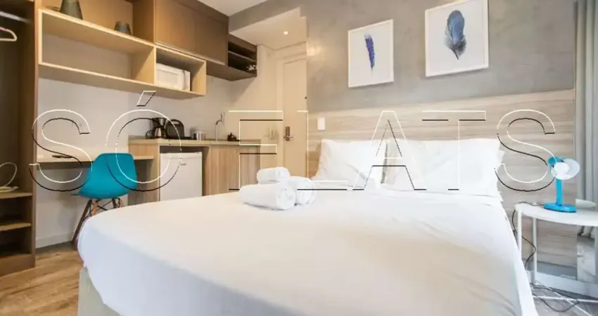 Setin downtown são luís, apto disponível para venda com 18m² e 01 dormitório