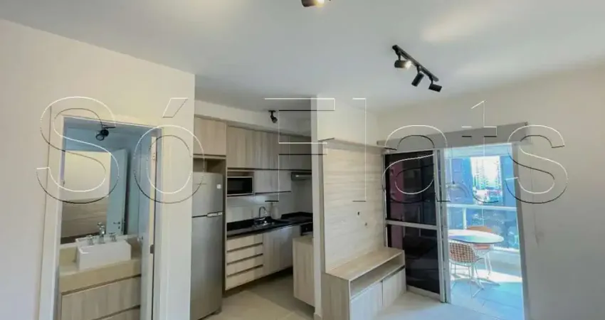 Apto no wish moema, disponível para locação com 37m², 01 dormitório e 01 vaga de garagem