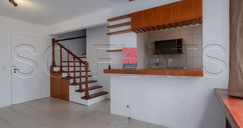 Residencial ascot, apartamento duplex disponível para venda com 48m², 1 dormitório e 1 vaga
