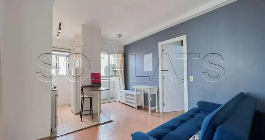 Flat disponível para locação com uma localização privilegiada ao lado da av. brig. luis antônio.