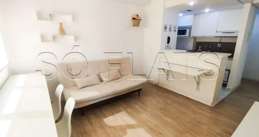 Flat qi inteligence para venda com 38m², 01 dorm e 01 vaga de garagem