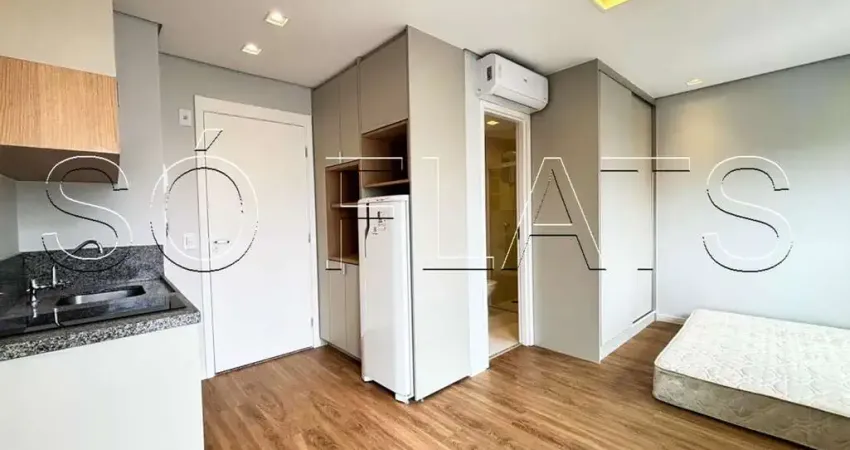 Studio viva benx casa do ator, apto disponível com 24m² e 01 dormitório