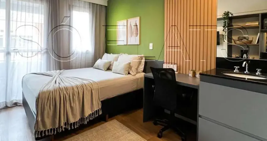 Be urban brooklin, apartamento no modelo studio disponível para venda com 20m² e 1 dormitório