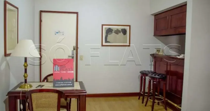 Flat la residence paulista, apartamento disponível para venda com 38m², 1 dormitório e 1 vaga