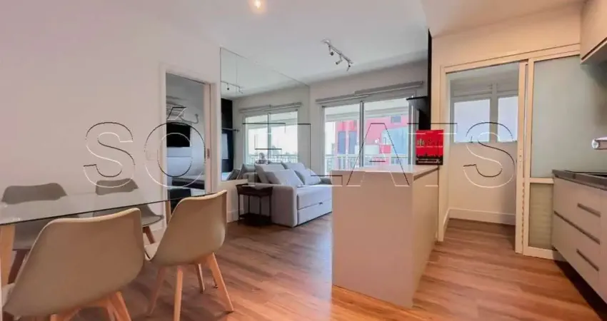 Mandarim, apto disponível para locação contendo 46m², 01 dormitório e 01 vaga de garagem.