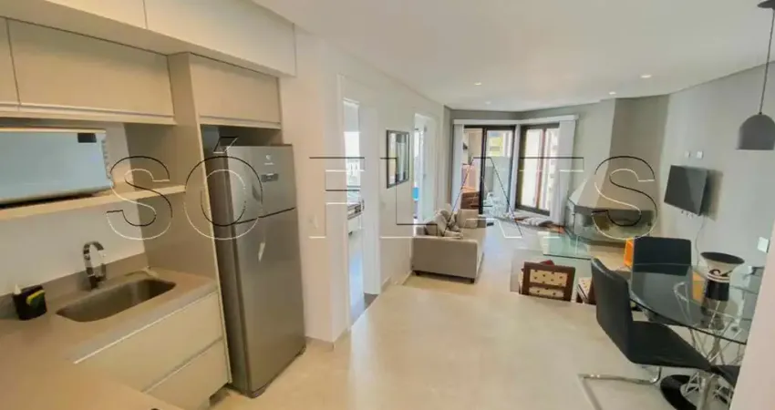 Flat the regent, apto disponível para venda com 80m², 01 dorm e 02 vagas de garagem