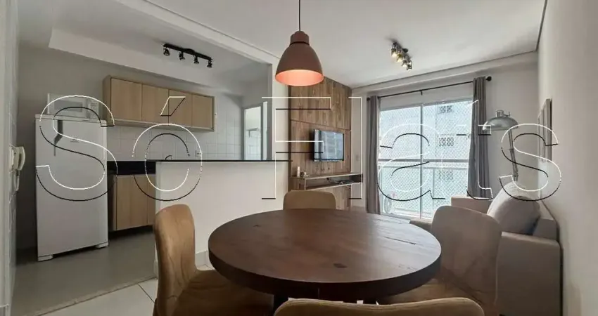 Residencial beat alphaville, apto disponível para locação 52m², 01 dormitório e 01 vaga.