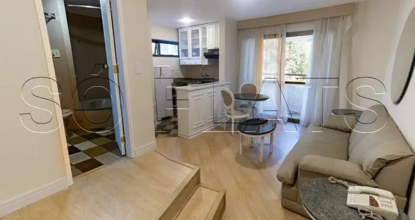 Lindo flat totalmente mobiliado na melhor região de sp muito próx da av paulista e pq trianon.