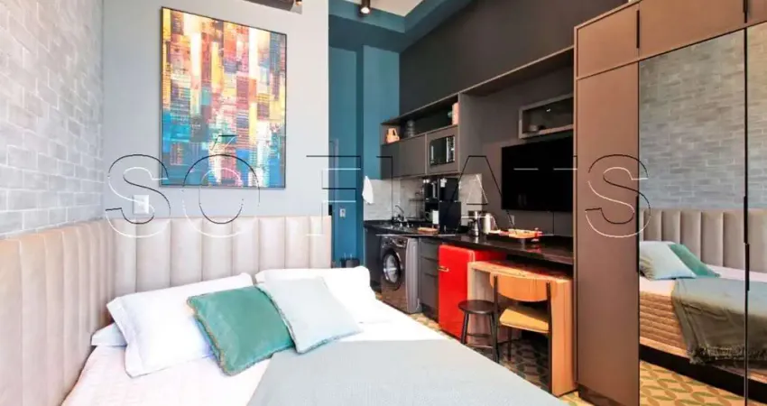 Studio ibira you moema, apto disponível para venda com 20m² e 1 dormitório