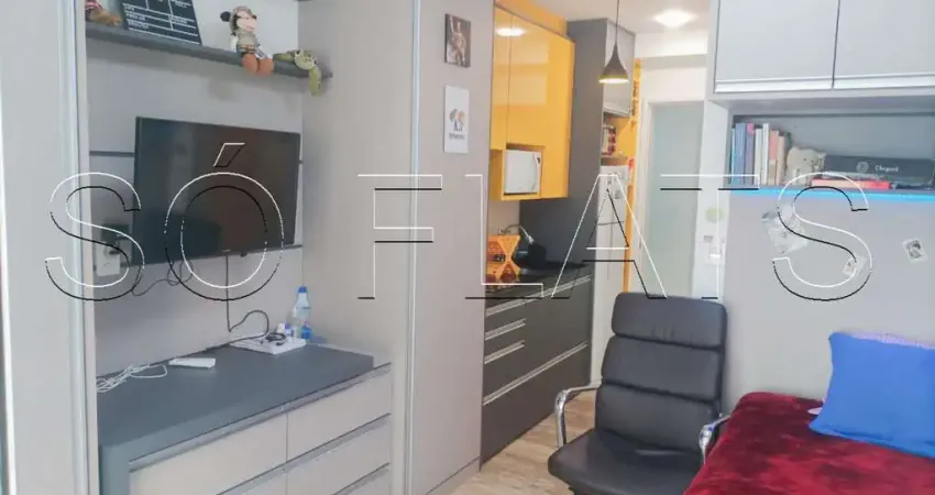 You, central park, apto disponível para locação com 24m² e 01 dormitório.