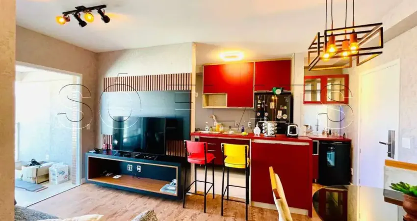 Apartamento no helbor art paulista para locação com 66m² contendo 2 dormitórios e 1 vaga de garagem.