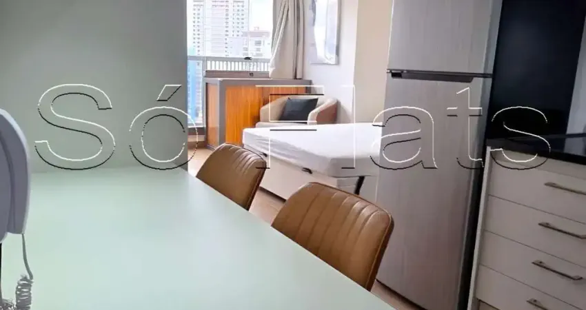 Studio byway vila madalena, apto disponível para locação contendo 24m² e 01 dormitório.