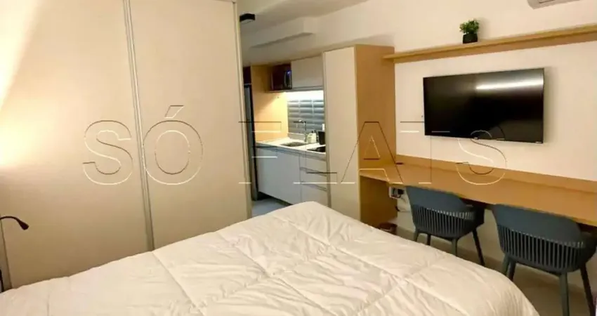 Residencial grand vitrali, studio disponível para locação contendo 25m² e 1 dormitório.