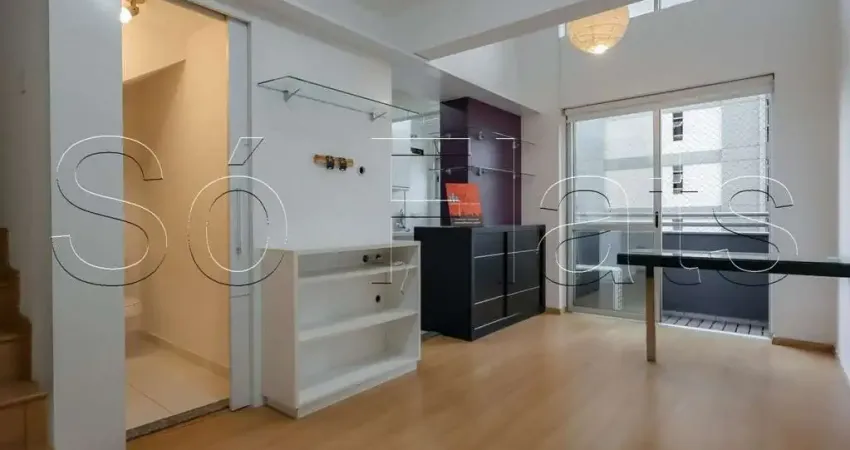 Duplex top tower pinheiros, apartamento disponível para venda com 50m², 1 dormitório e 1 vaga