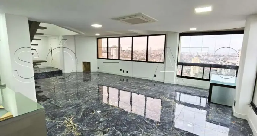 Residencial paris, apartamento cobertura duplex com 210m², 3 dormitórios e 3 vagas