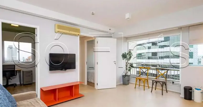 Flat quality bela cintra disponível para venda com 48m², 2 dorms e 1 vaga de garagem