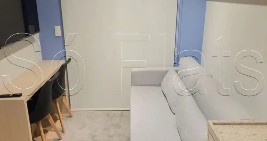 Residencial nex one vila nova, apto disponível para locação com 30m² e 1 dormitório.