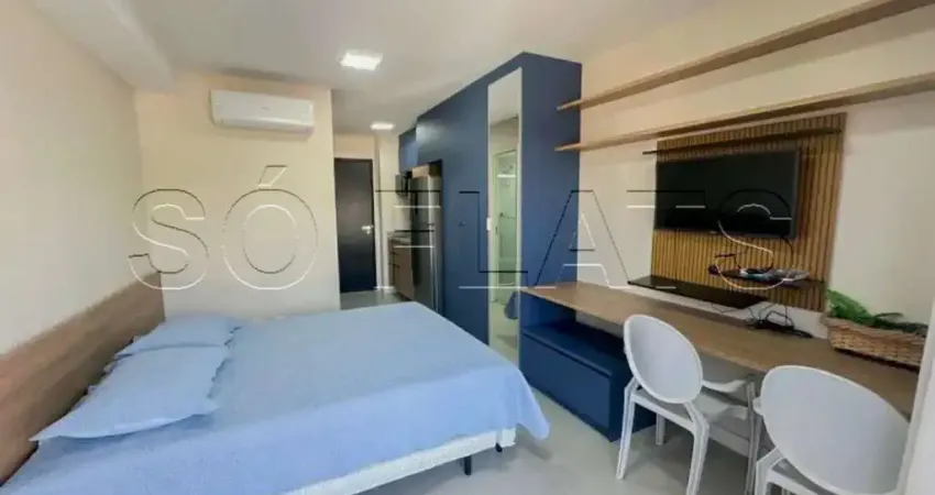 Apto disponível para locação no residencial helbor b liv contendo 28m² e 01 dormitório.