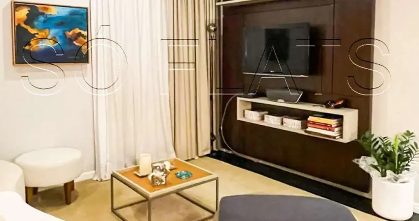 Flat transamérica berrini disponível para venda com 54m², 1 dormitório e 1 vaga de garagem