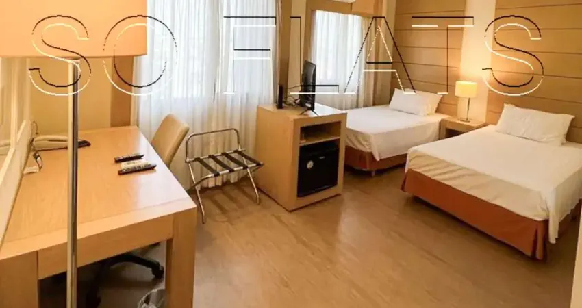 Flat esuítes congonhas hotels, disponível para venda com 25m² 1 dorm, 1 vaga