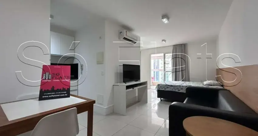 Loft jcp, apto disponível para locação contendo 52m², 01 dormitório e 01 vaga de garagem.