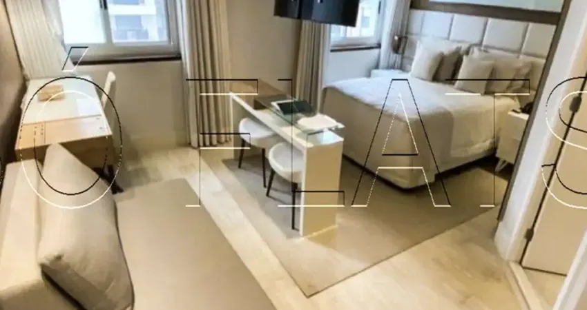 Flat transamérica international plaza disponível para venda com 26m², 1 dormitório e 1 vaga